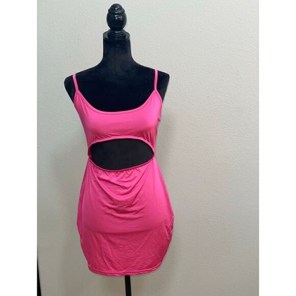 Boohoo Cutout Mini Dress SZ 10 - Picture 4 of 5